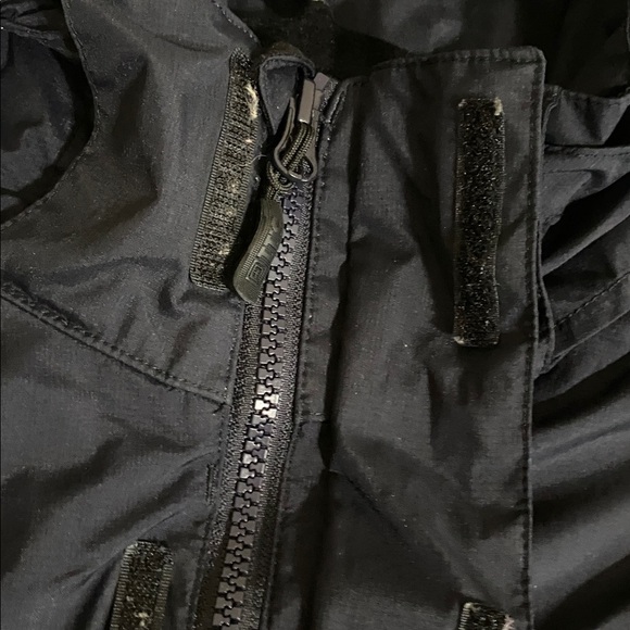 511 Tactical Men black Jacket rain breaker hooded S outdoor camp hiking full zip - Picture 6 of 8